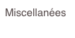 Miscellanées