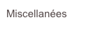 Miscellanées