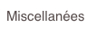 Miscellanées